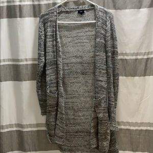 Black and white cardigan